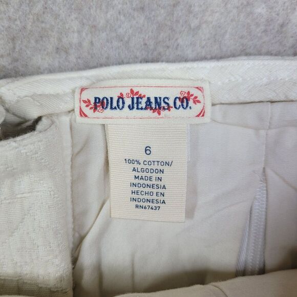 Polo Jeans Ivory Strapless Corset Top Womens Size 6 New - Picture 5 of 12